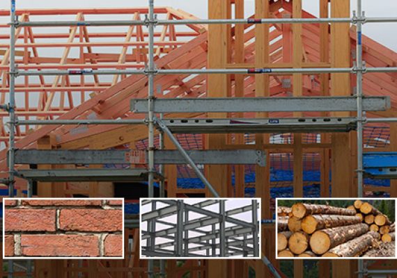 The Three Main Construction Methods: Brick, Steel Frames And Timber